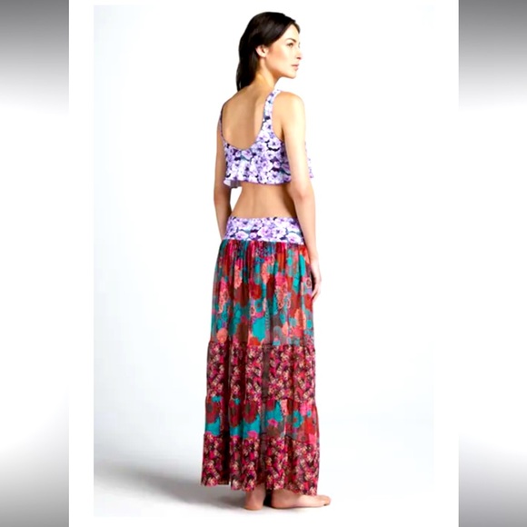 Maaji Other - Maaji maxi skirt cover up in cherry red glory Medium
